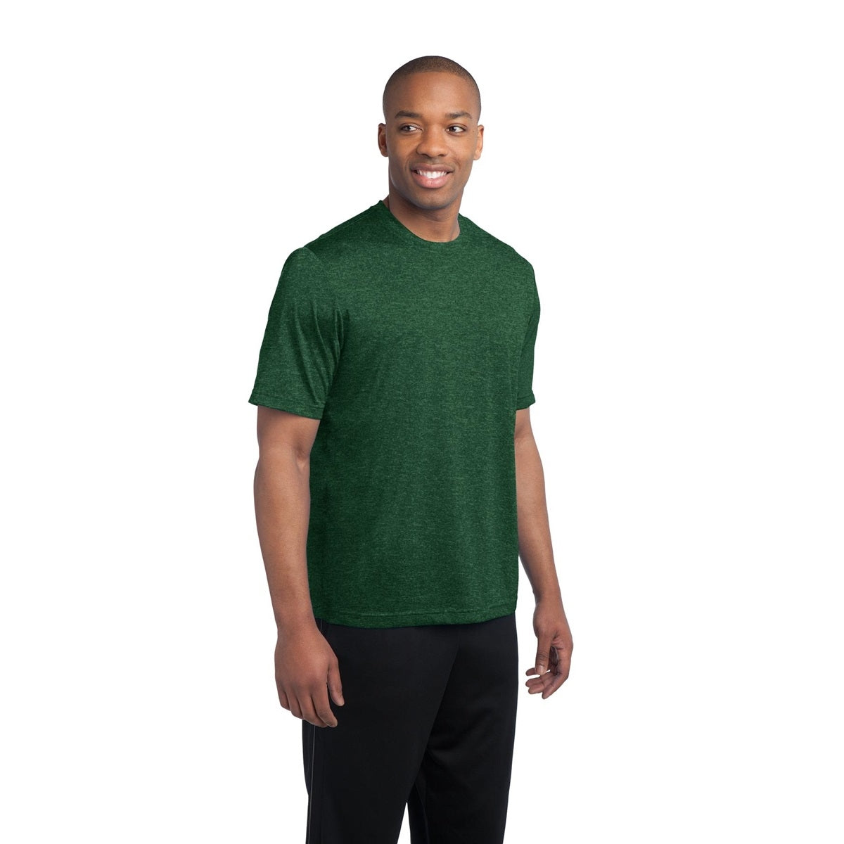 Blue Wake Heather T-Shirt - Sport-Tek - Moisture-Wicking - Comfortable Fit