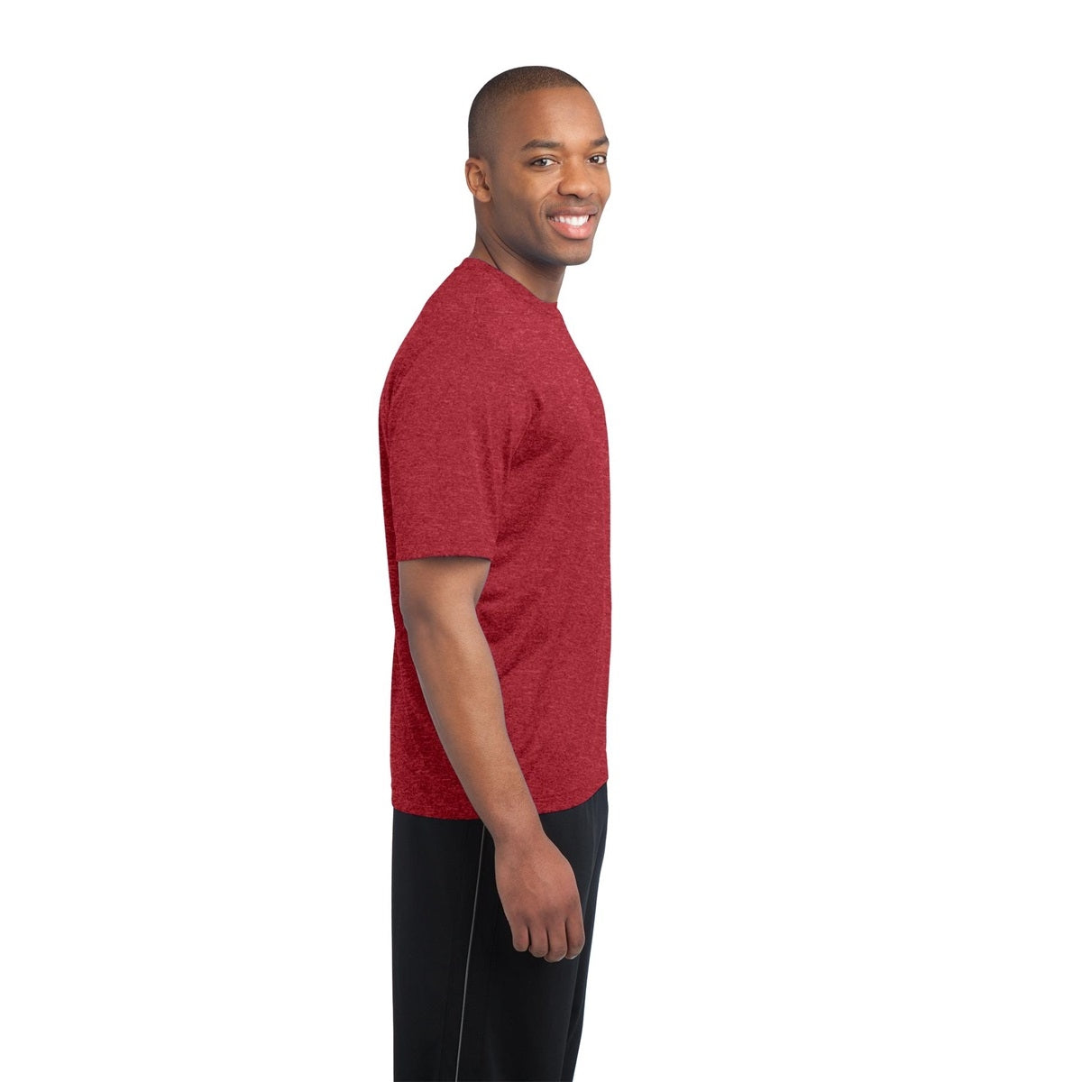 Blue Wake Heather T-Shirt - Sport-Tek - Moisture-Wicking - Comfortable Fit