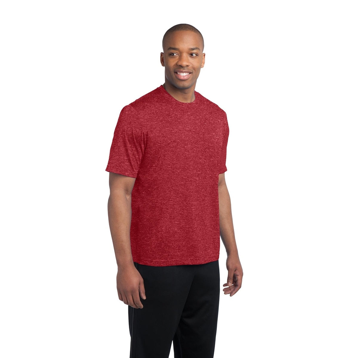 Blue Wake Heather T-Shirt - Sport-Tek - Moisture-Wicking - Comfortable Fit