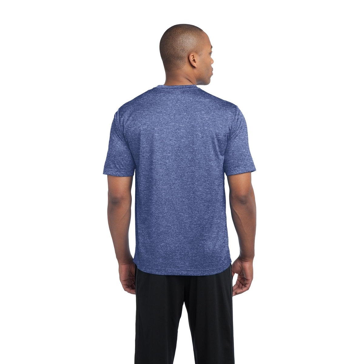 Blue Wake Heather T-Shirt - Sport-Tek - Moisture-Wicking - Comfortable Fit