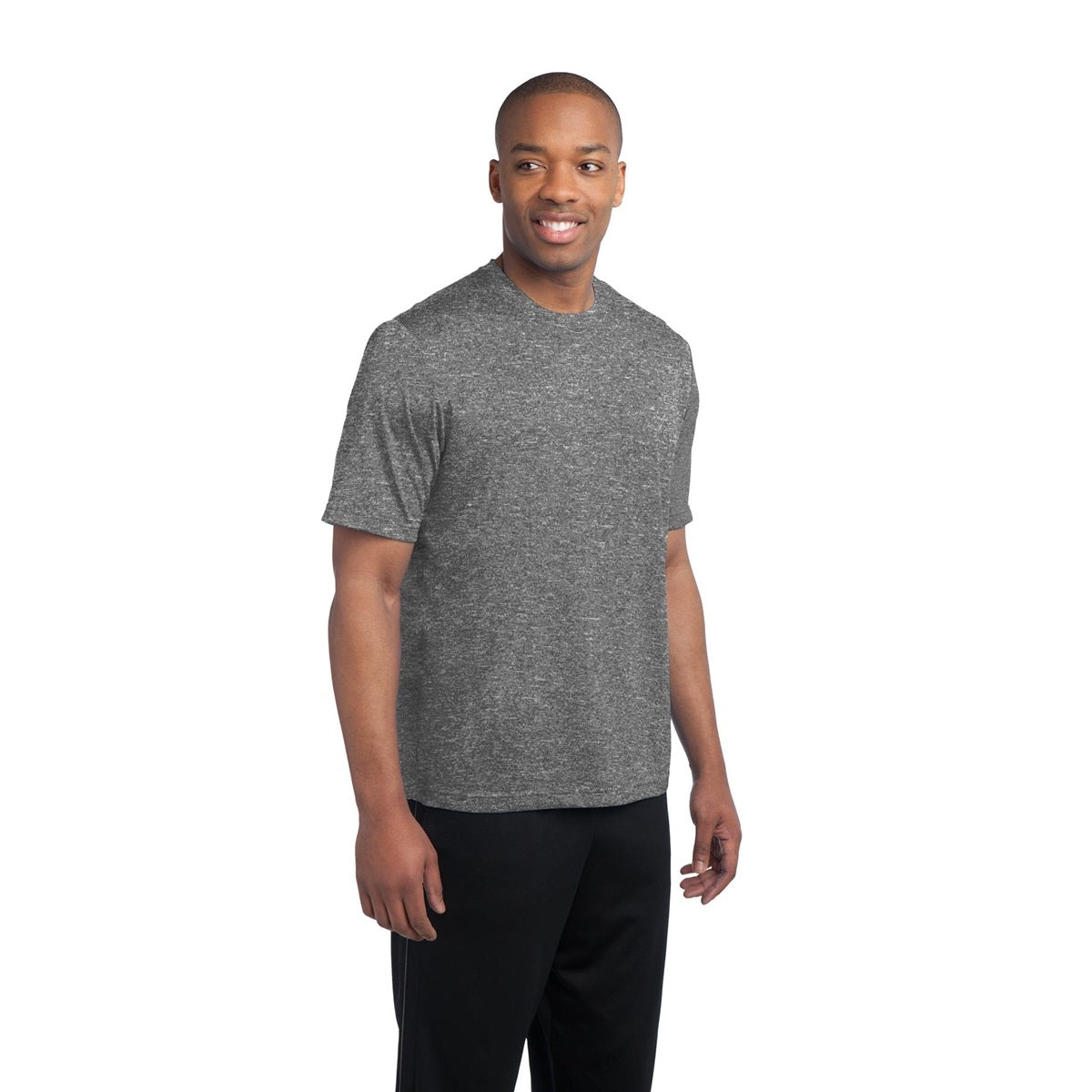 Blue Wake Heather T-Shirt - Sport-Tek - Moisture-Wicking - Comfortable Fit