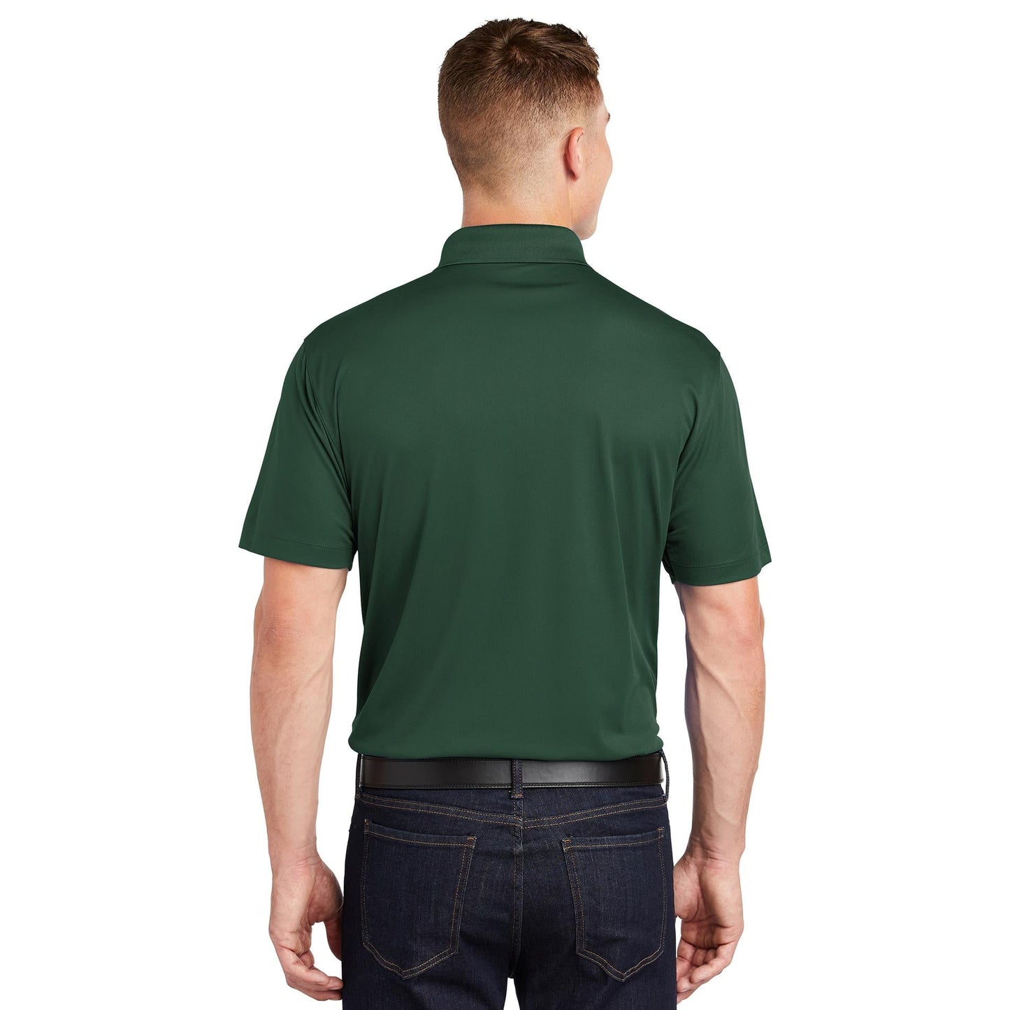 Grey Polo Shirt - Sport-Tek - Moisture-Wicking Fabric
