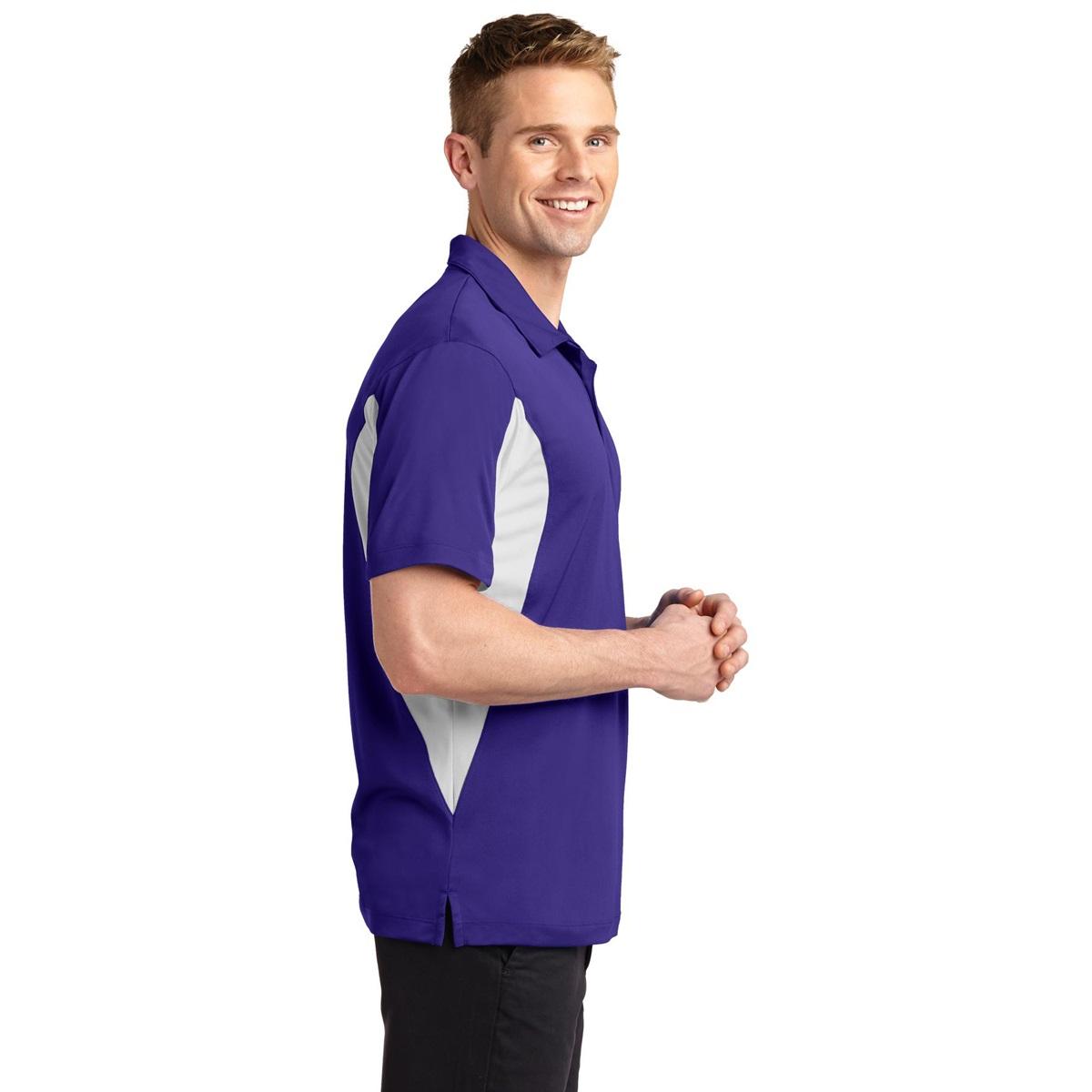 Black/True Red Polo - Sport-Tek - Durable Fabric - Quality Style