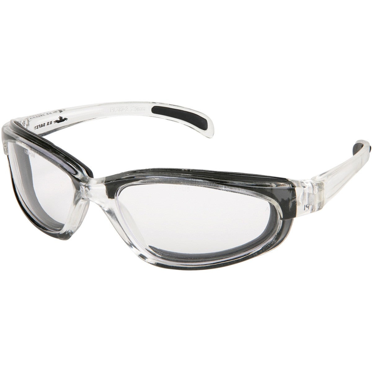 Gray Anti-Fog Lens Glasses - MCR Safety - Durable Lens