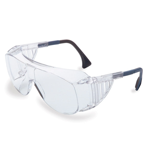 Clear Lens Glasses - Uvex - Over Glasses Design