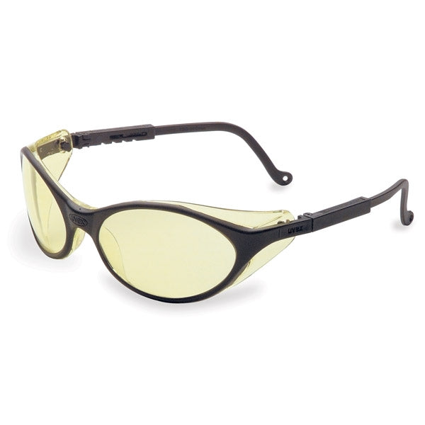 Amber Lens Glasses - Uvex - Wrap-Around Design