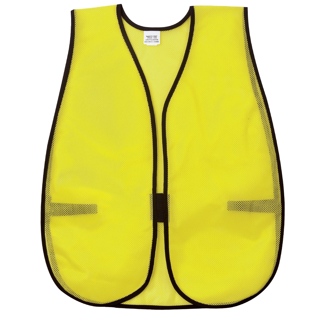Yellow/Lime Safety Vests - MCR Safety - Lightweight Mesh