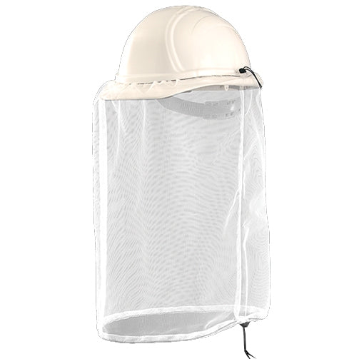 White Hard Hat Shades - OccuNomix - Adjustable Design