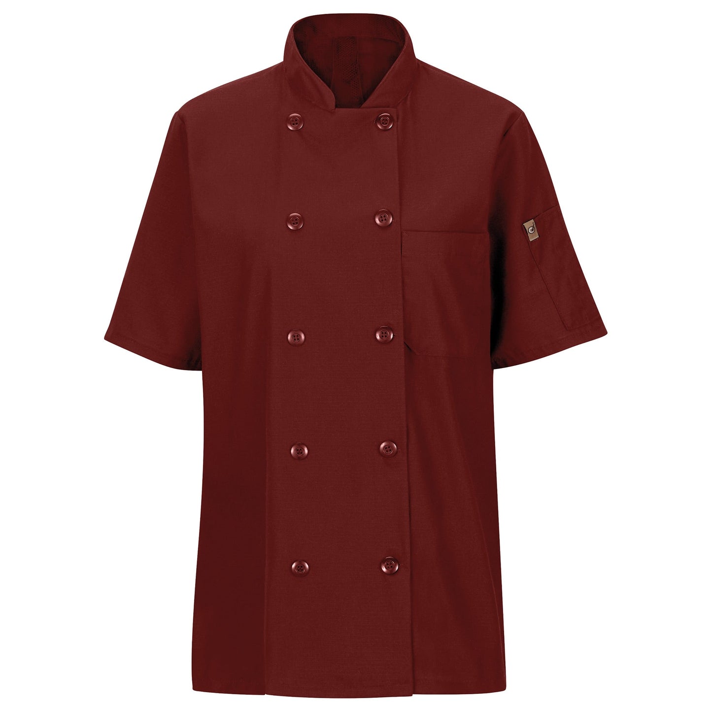 Black Chef Coat - Chef Designs - MIMIX Flex Fabric