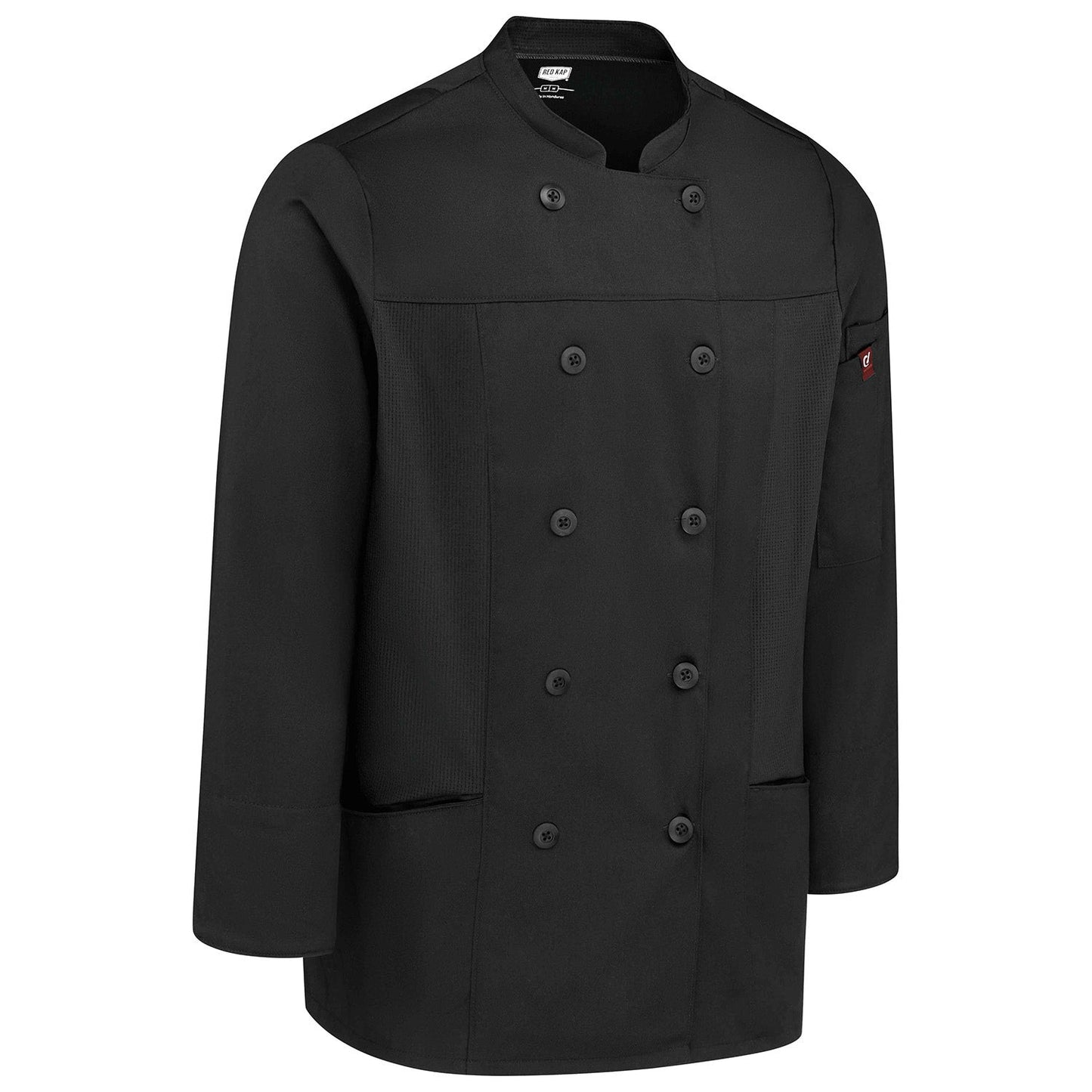 Black Chef Coats - Chef Designs - Lightweight Fabric