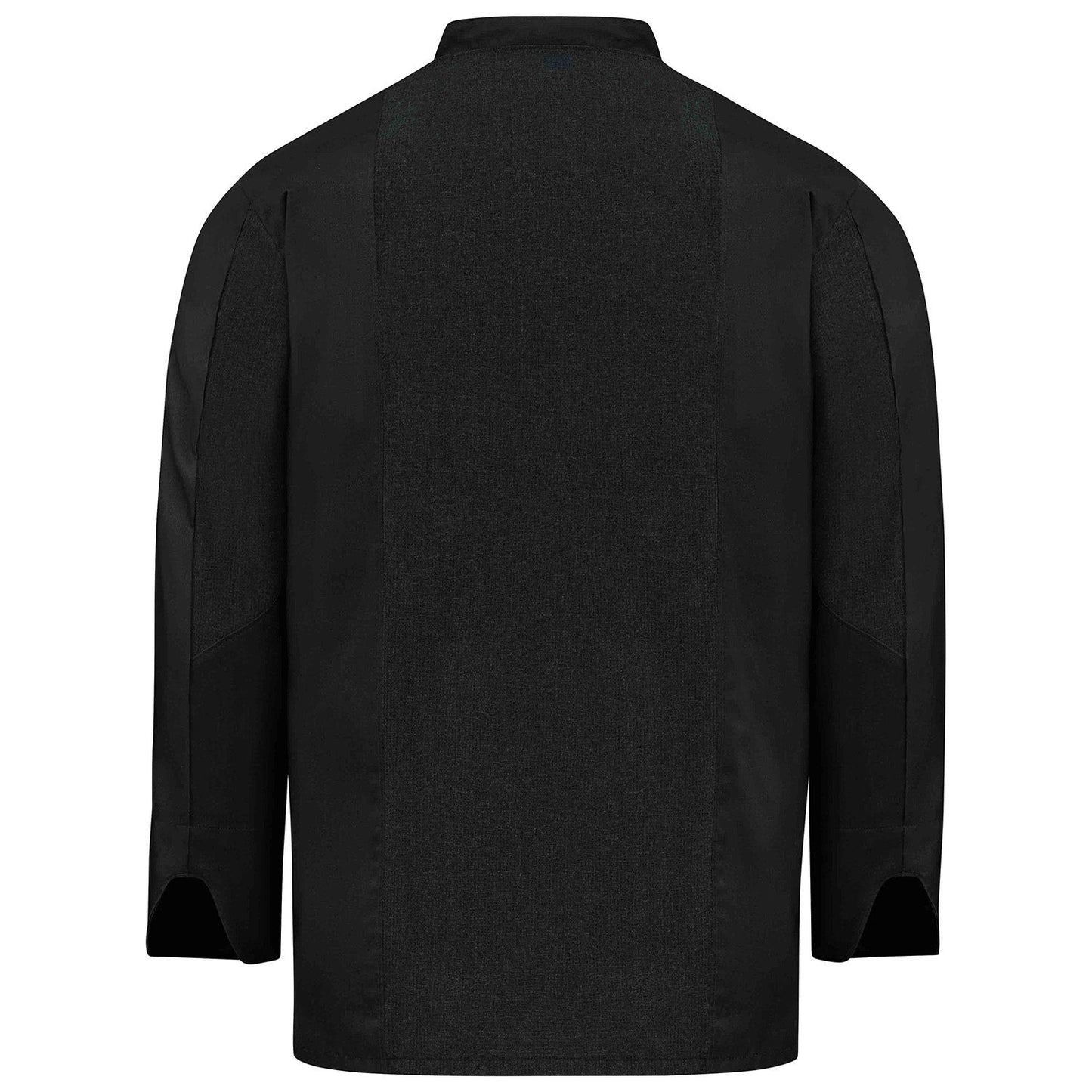 Black Chef Coat - Chef Designs - Lightweight Fabric