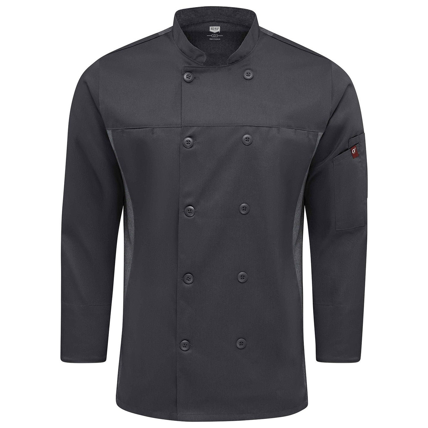 Black Chef Coat - Chef Designs - Lightweight Fabric