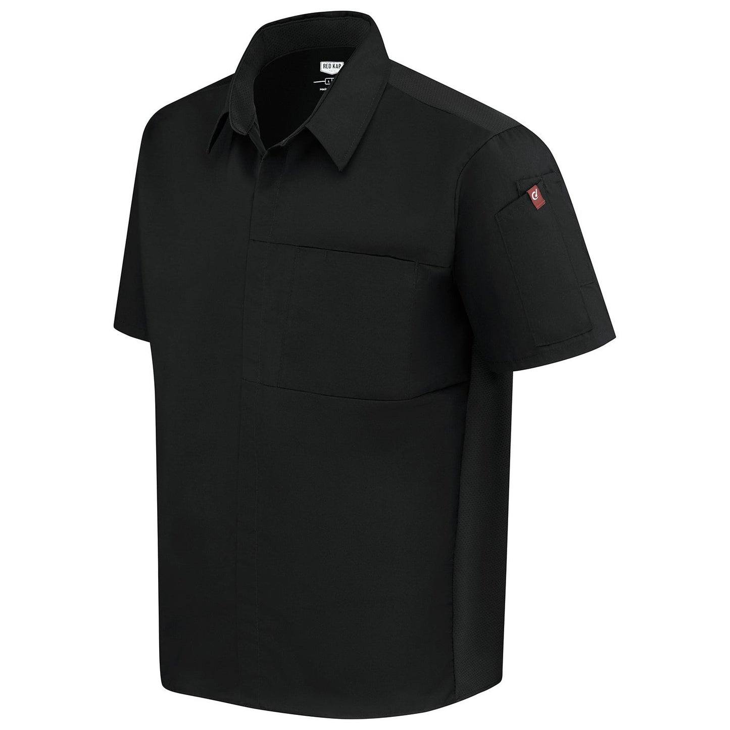 Black Airflow Chef Shirts - Chef Designs - OilBlok Technology