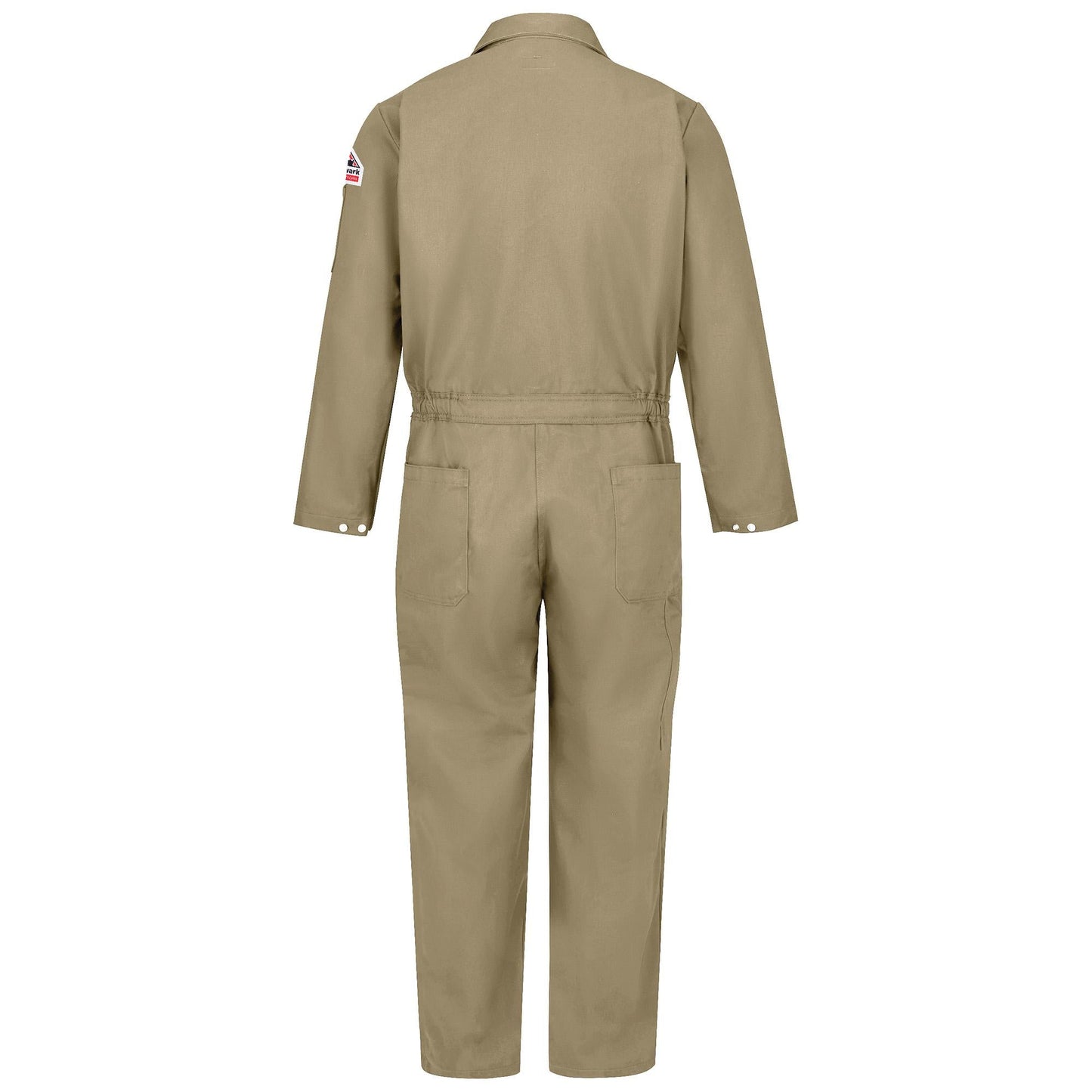 Khaki Coveralls - Bulwark FR - Deluxe Cotton Fit