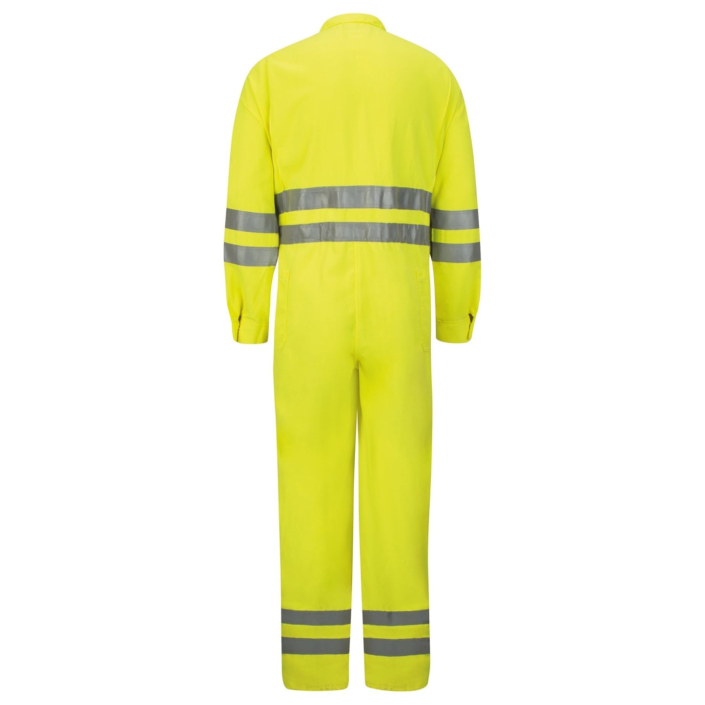 Yellow/Lime Coveralls - Bulwark FR - Deluxe Hi-Visibility