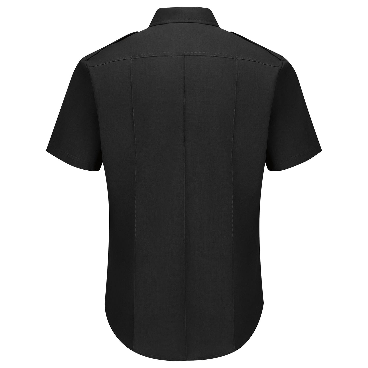 Black Button Up Shirt - Workrite - Durable Fabric