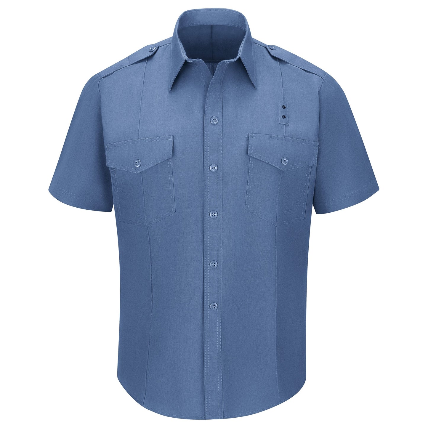 Black Button Up Shirt - Workrite - Durable Fabric