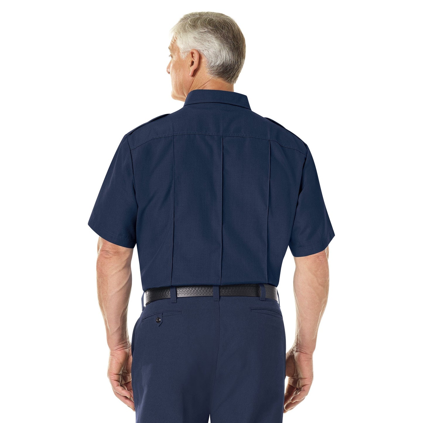 Black Button Up Shirt - Workrite - Durable Fabric