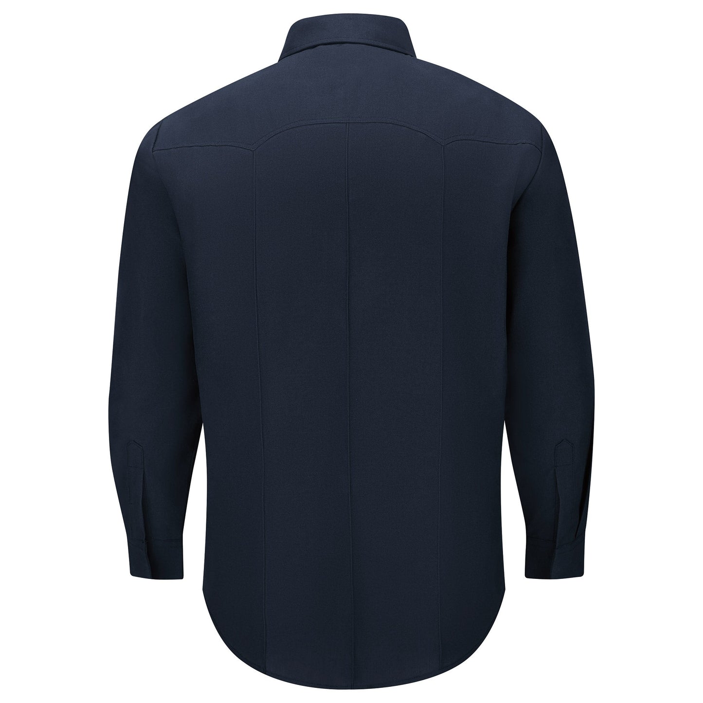 Black Button Up Shirts - Workrite - Long Sleeve Firefighter