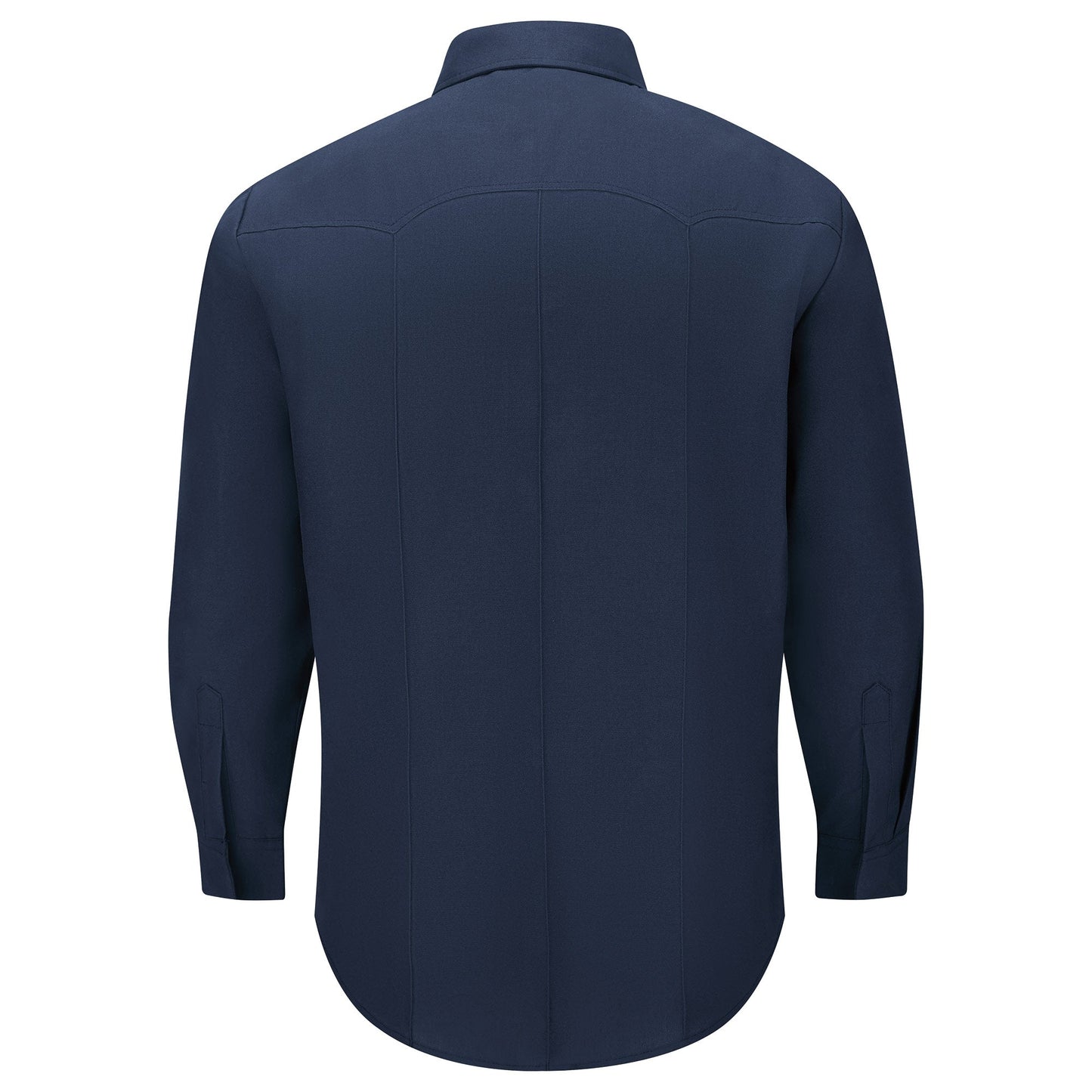 Black Button Up Shirts - Workrite - Long Sleeve Firefighter