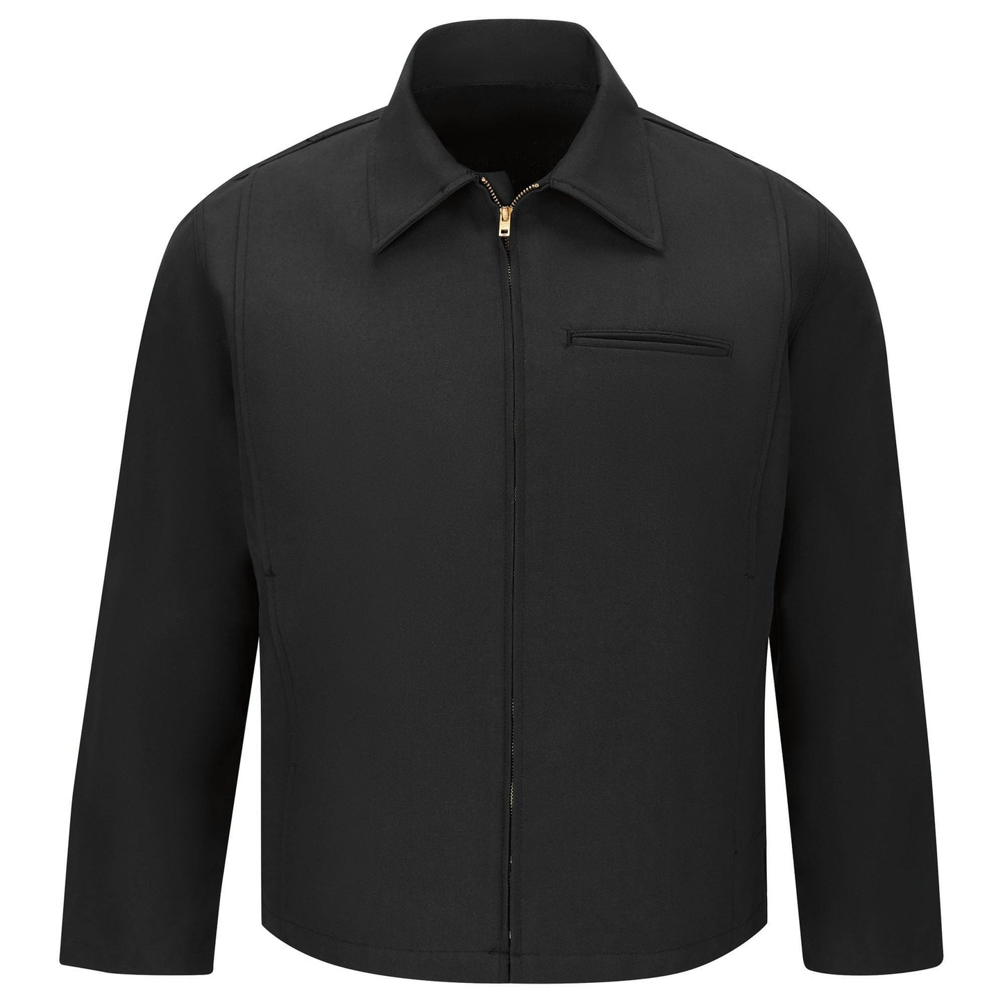 Black Firefighter Jacket - Workrite Fire Service - Durable Design