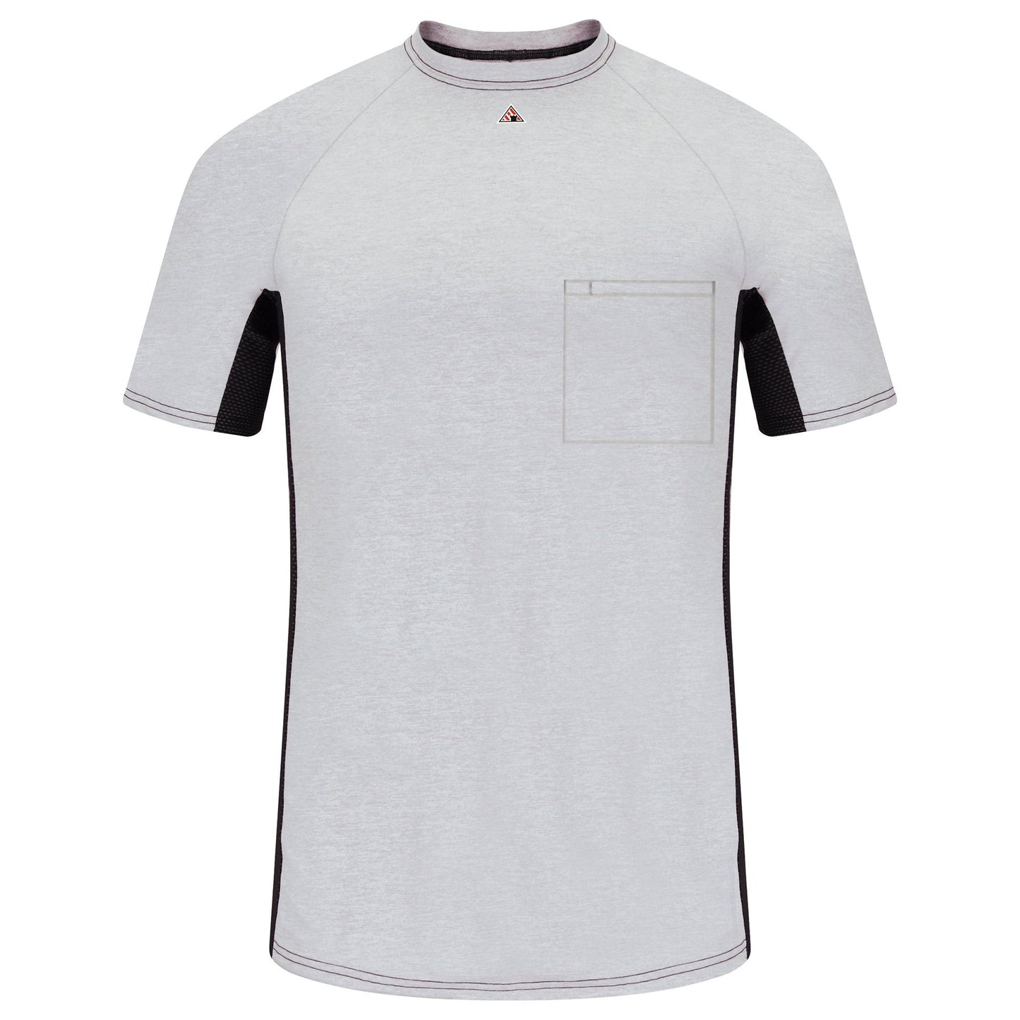 Grey T-Shirts - Bulwark FR - Short Sleeve Base Layer