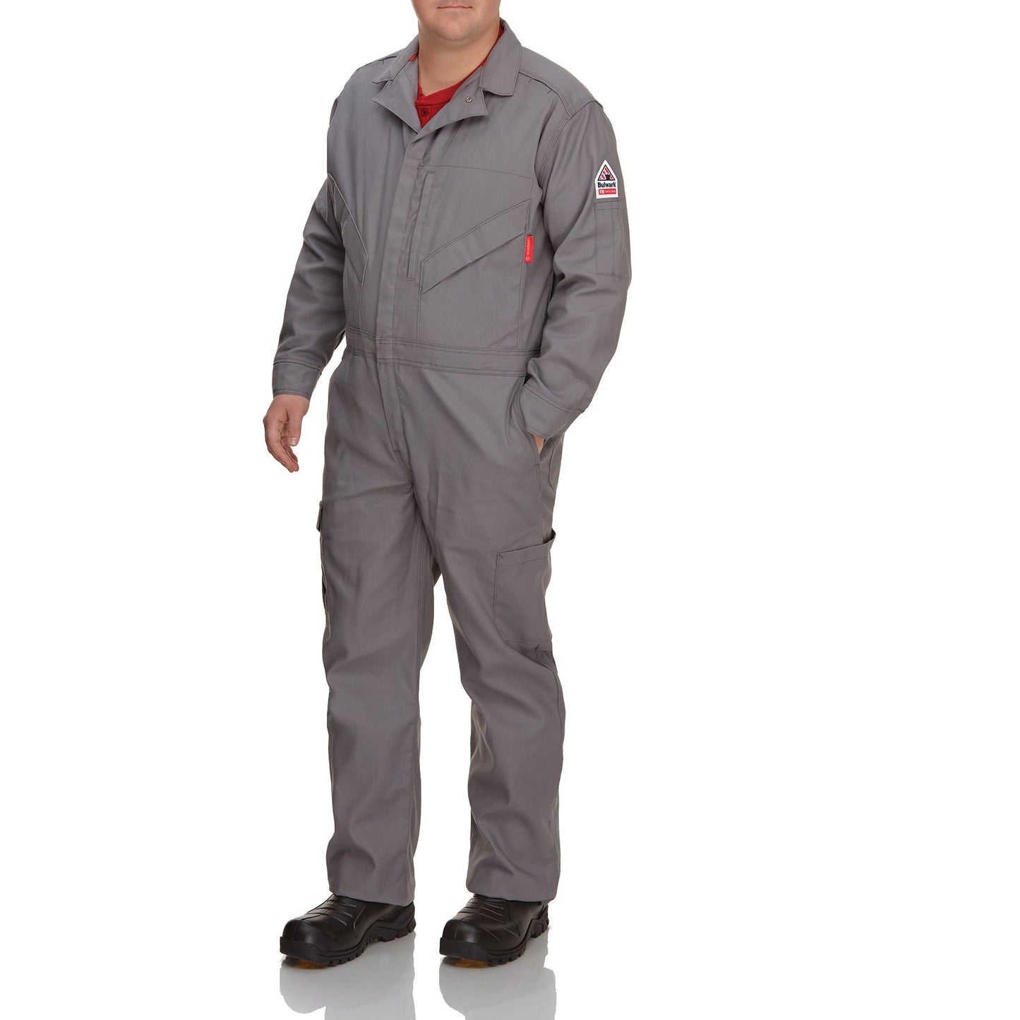 Khaki Coveralls - Bulwark FR - Durable Flame Resistant