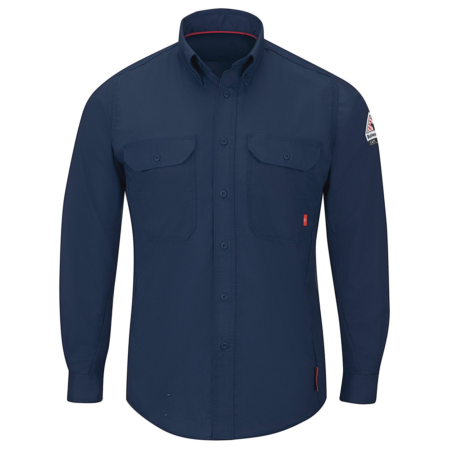 Royal Blue Button Up Shirt - Bulwark FR - Lightweight Comfort