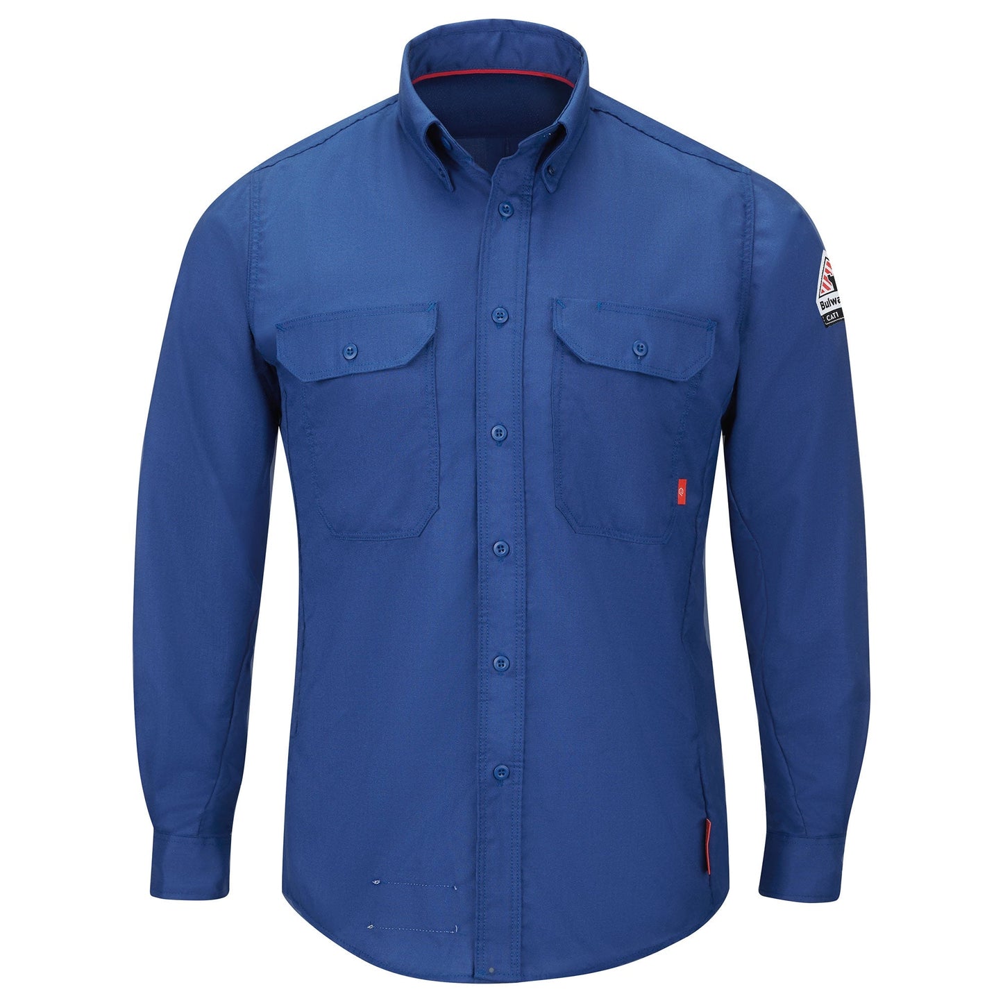 Royal Blue Button Up Shirt - Bulwark FR - Lightweight Comfort