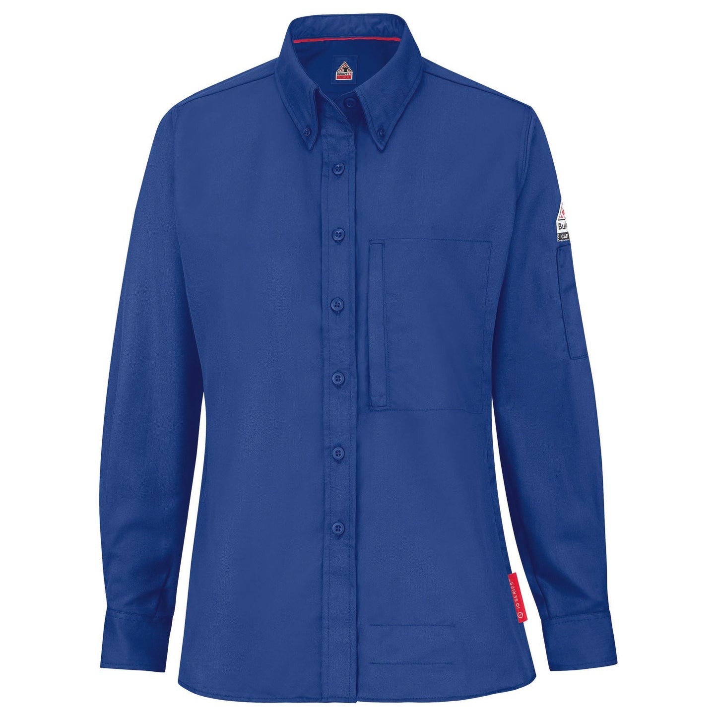 Navy Button Up Shirt - Bulwark FR - Women's Midweight