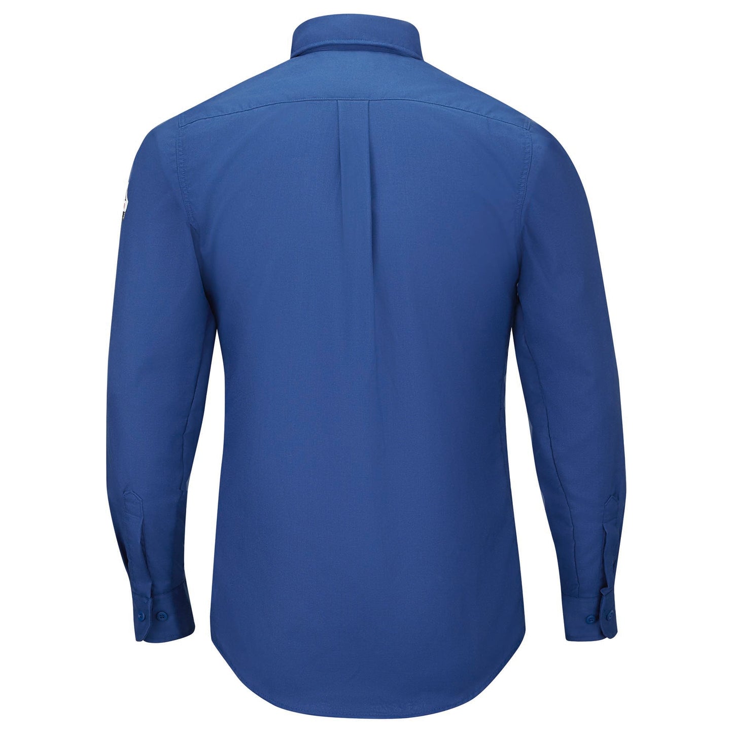Royal Blue Button Up Shirt - Bulwark FR - Comfortable Fit