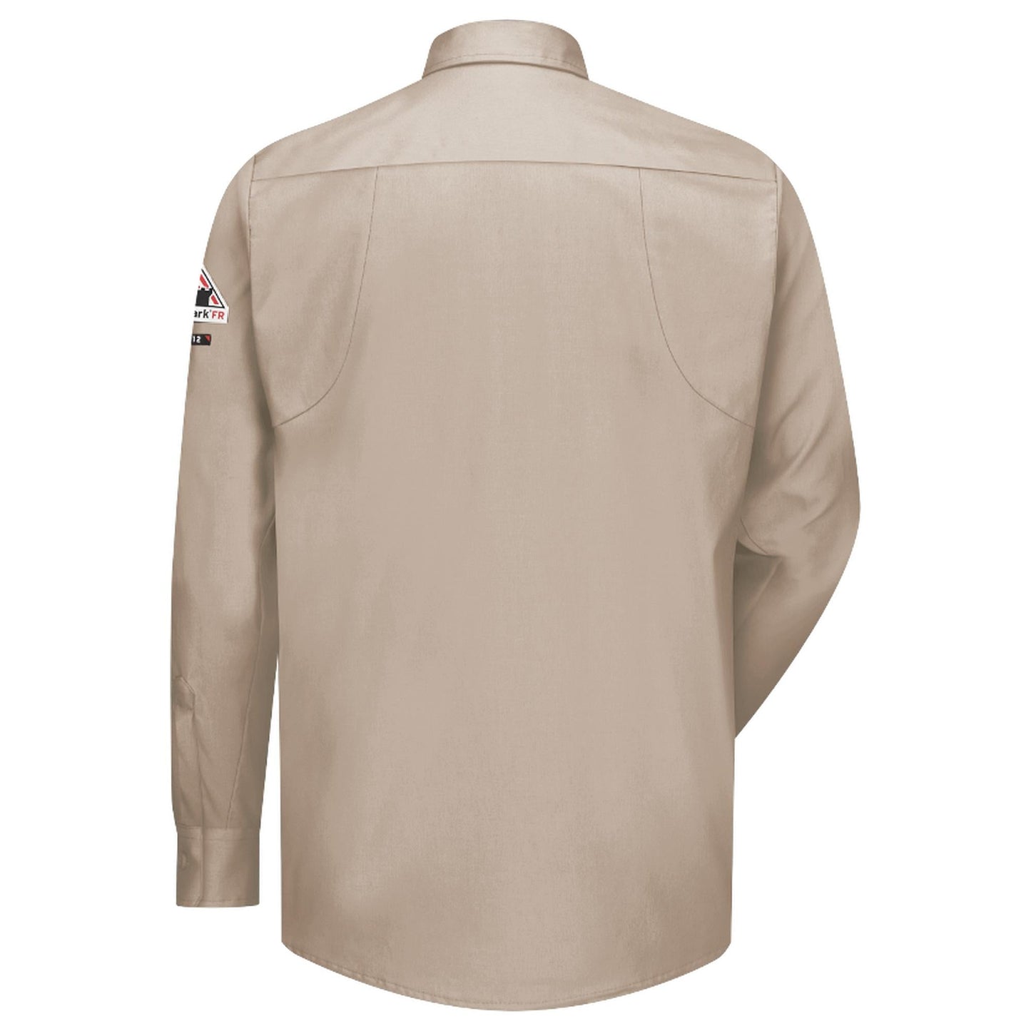 Dark Blue Button Up Shirt - Bulwark FR - Comfortable Fit