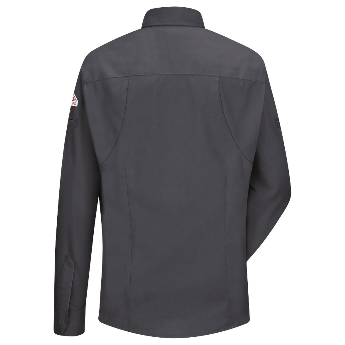 Charcoal Button Up Shirt - Bulwark FR - Women's Comfort