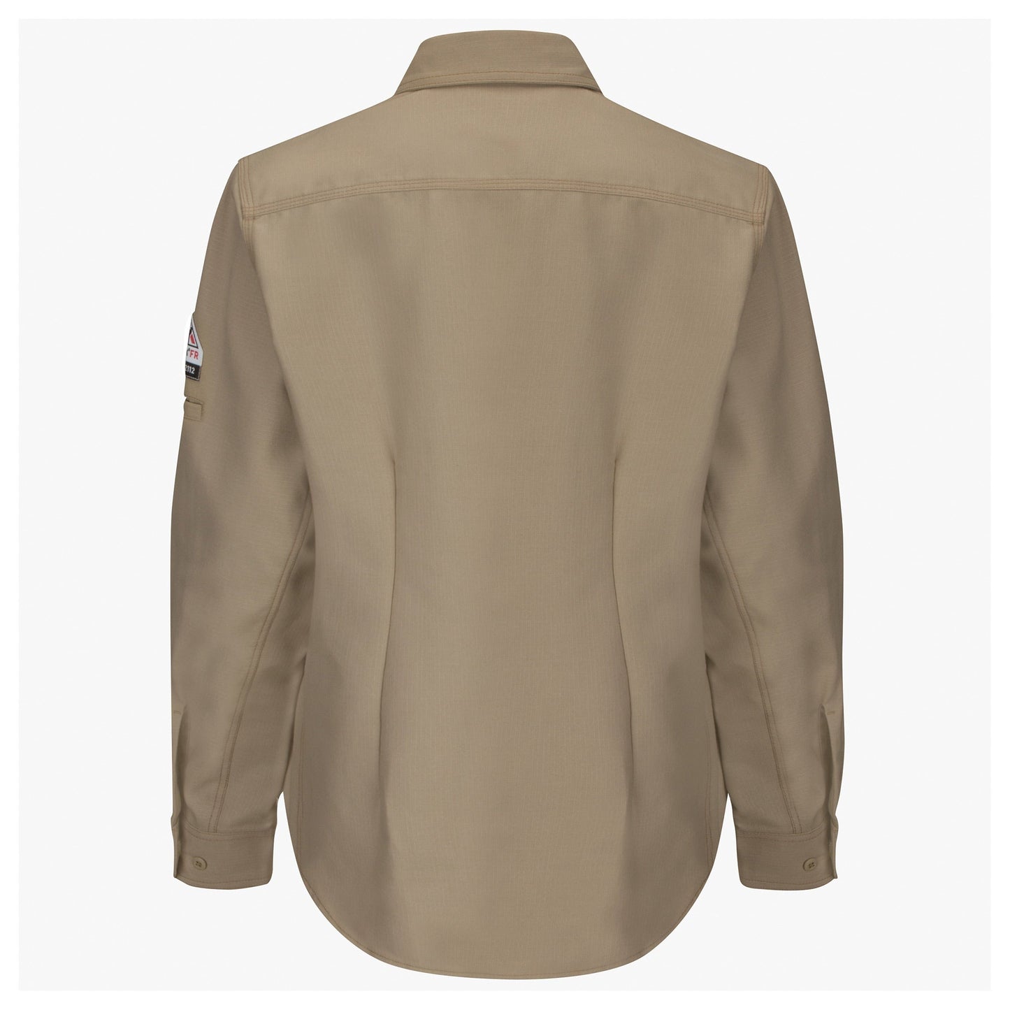 Grey Functional Button Up Shirt - Bulwark FR - Women's Fit