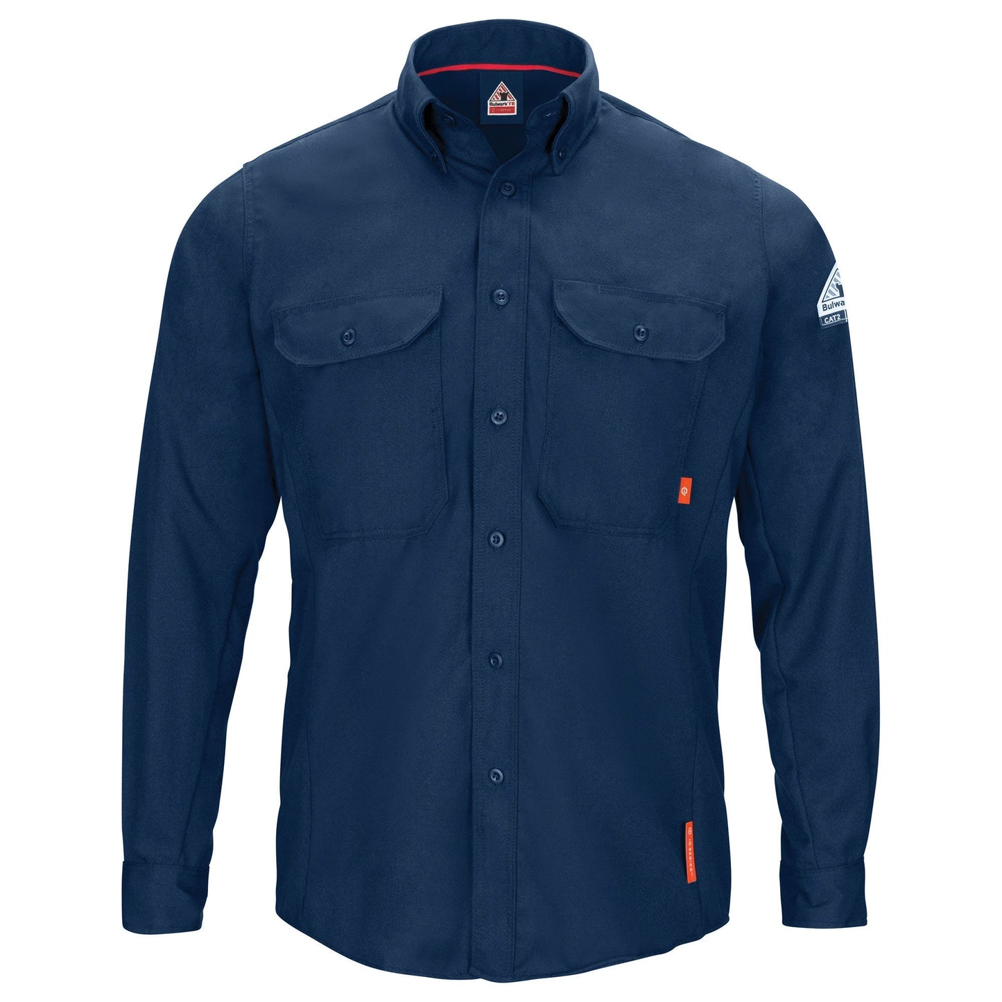 Dark Grey Button Up Shirt - Bulwark FR - Lightweight Comfort