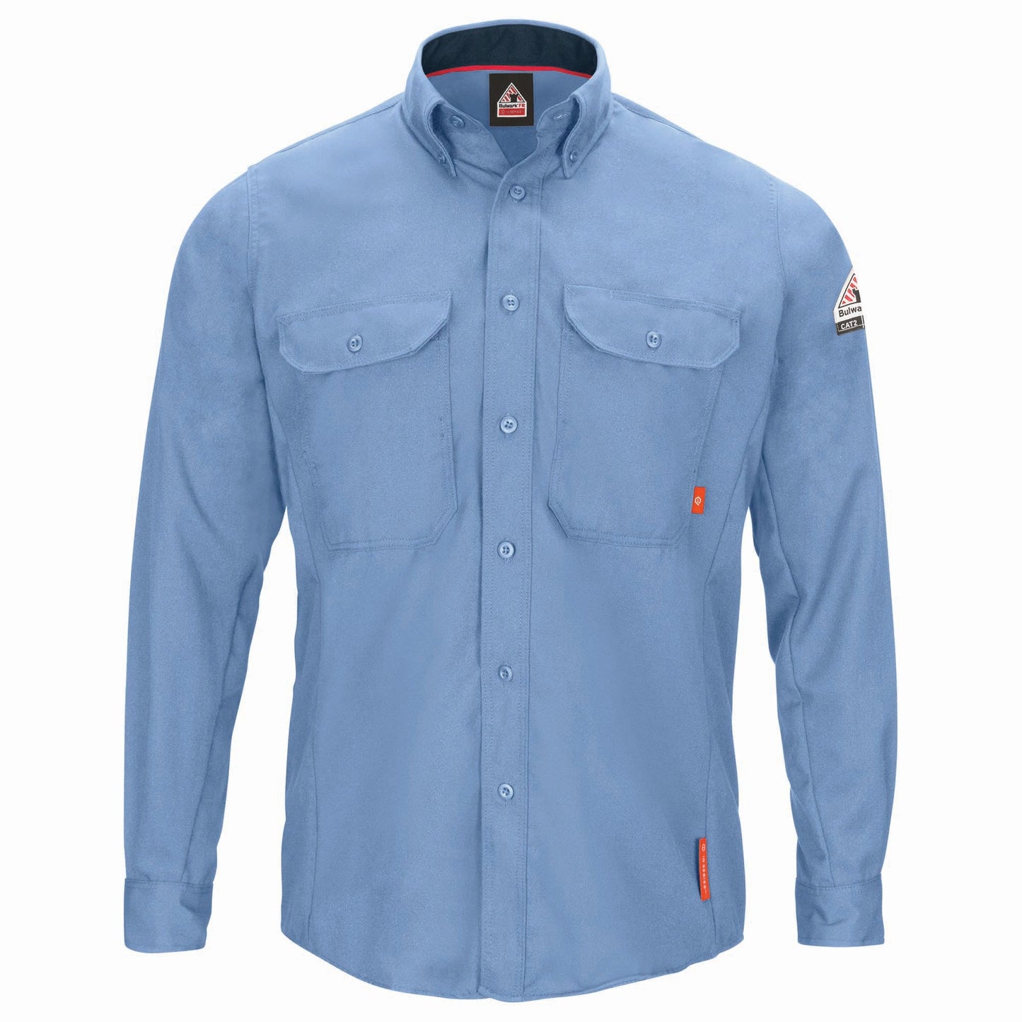 Khaki Button Up Shirt - Bulwark FR - Lightweight Design