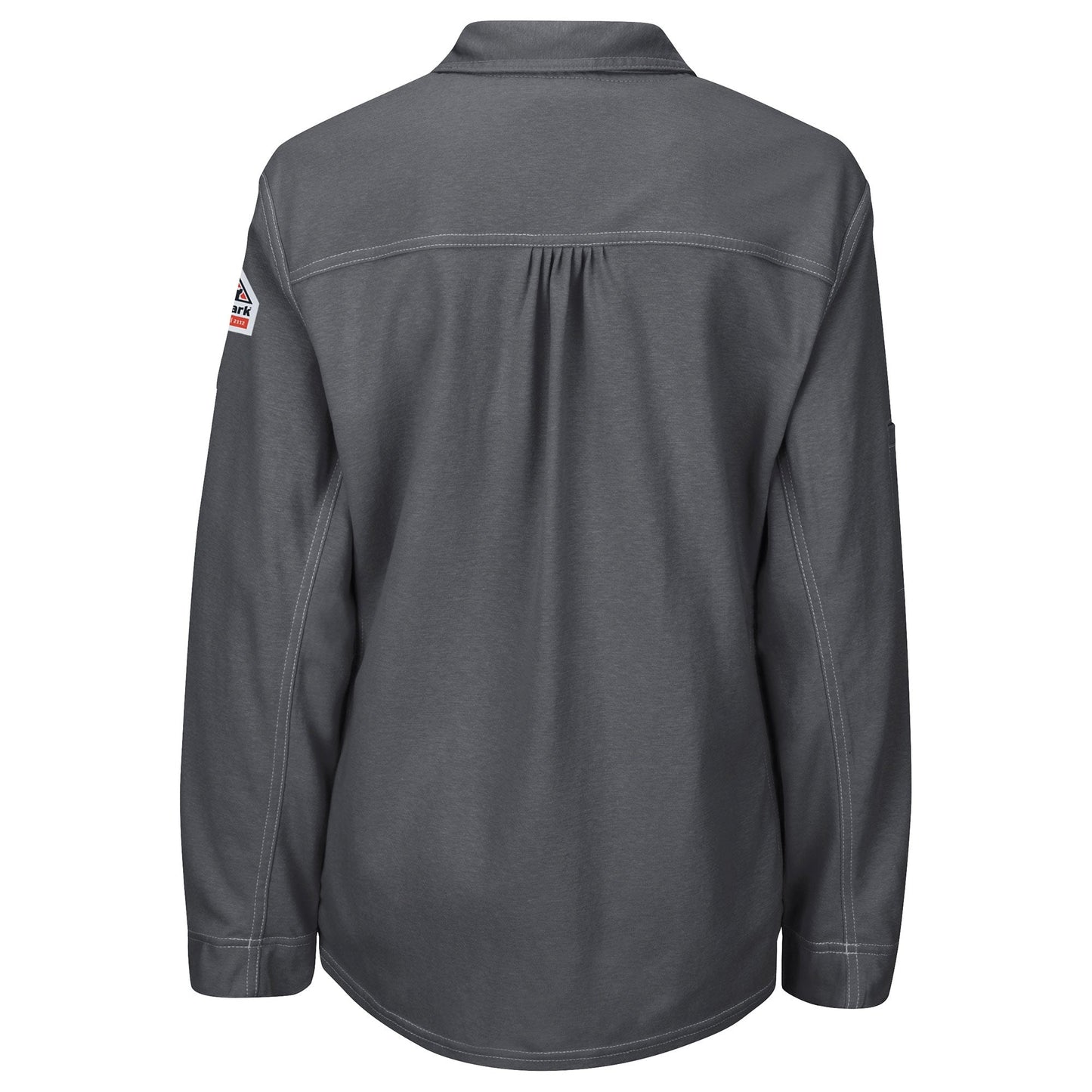 Charcoal Polo Shirt - Bulwark FR - Comfortable Fabric