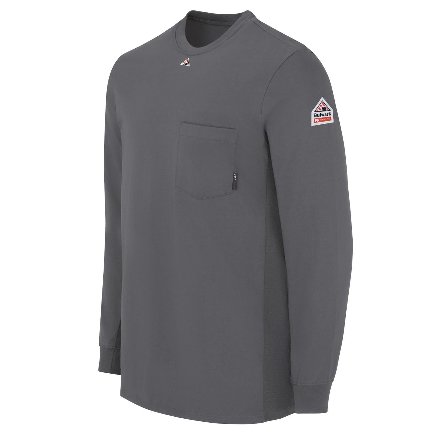 Charcoal T-Shirts - Bulwark FR - Tagless Design