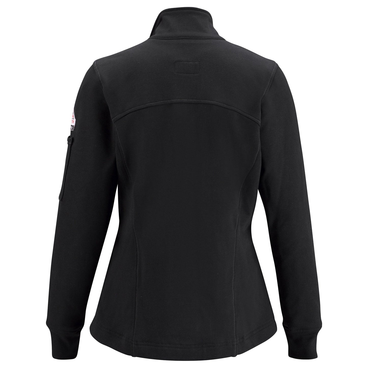 Black Zip-Up Jacket - Bulwark FR - Fleece Design