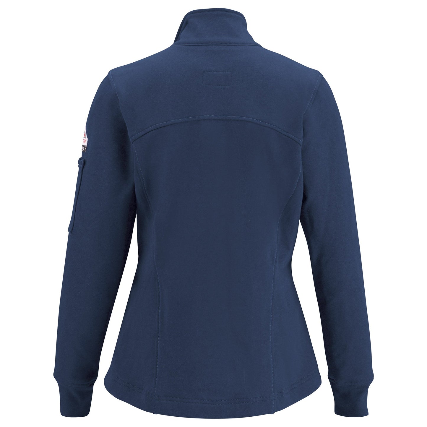 Black Zip-Up Jacket - Bulwark FR - Fleece Design