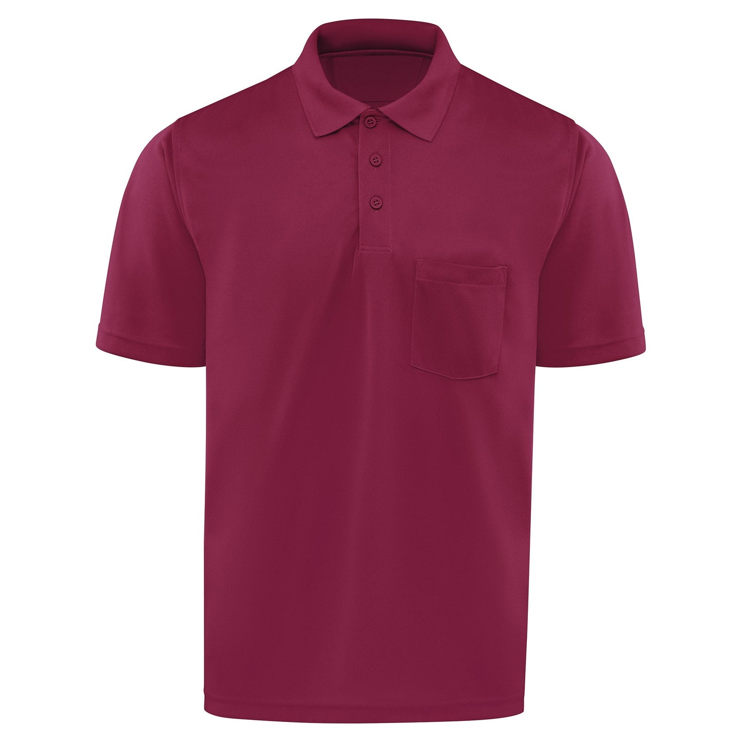 Black Performance Polo - Red Kap - Moisture Wicking