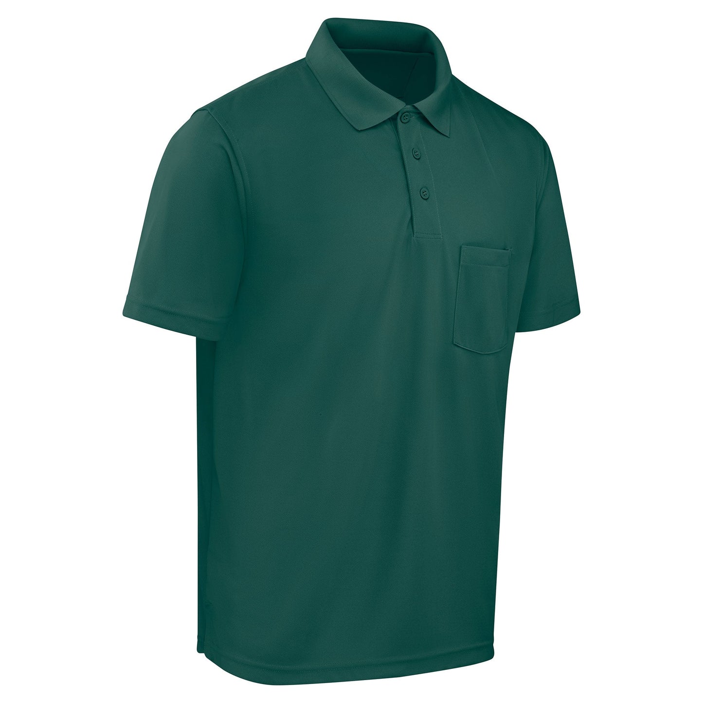 Black Performance Polo - Red Kap - Moisture Wicking
