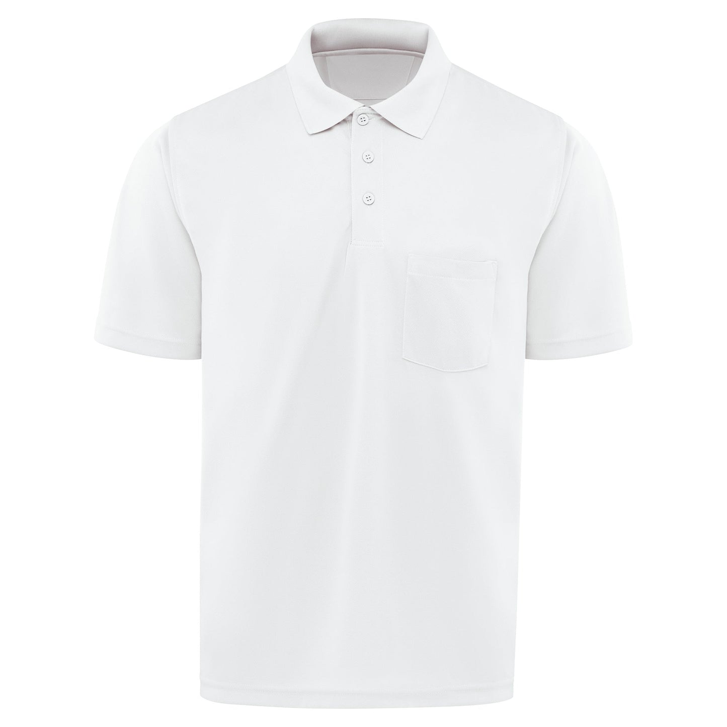 Black Performance Polo - Red Kap - Moisture Wicking