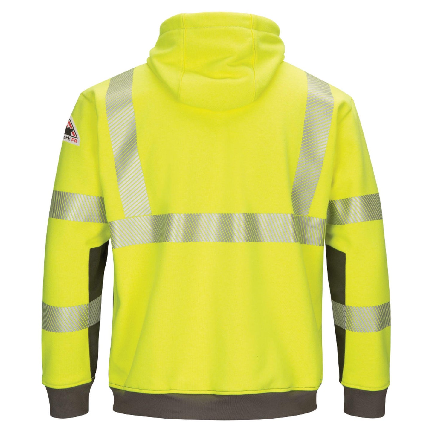 Yellow/Lime Safety Sweatshirt - Bulwark FR - High-Visibility