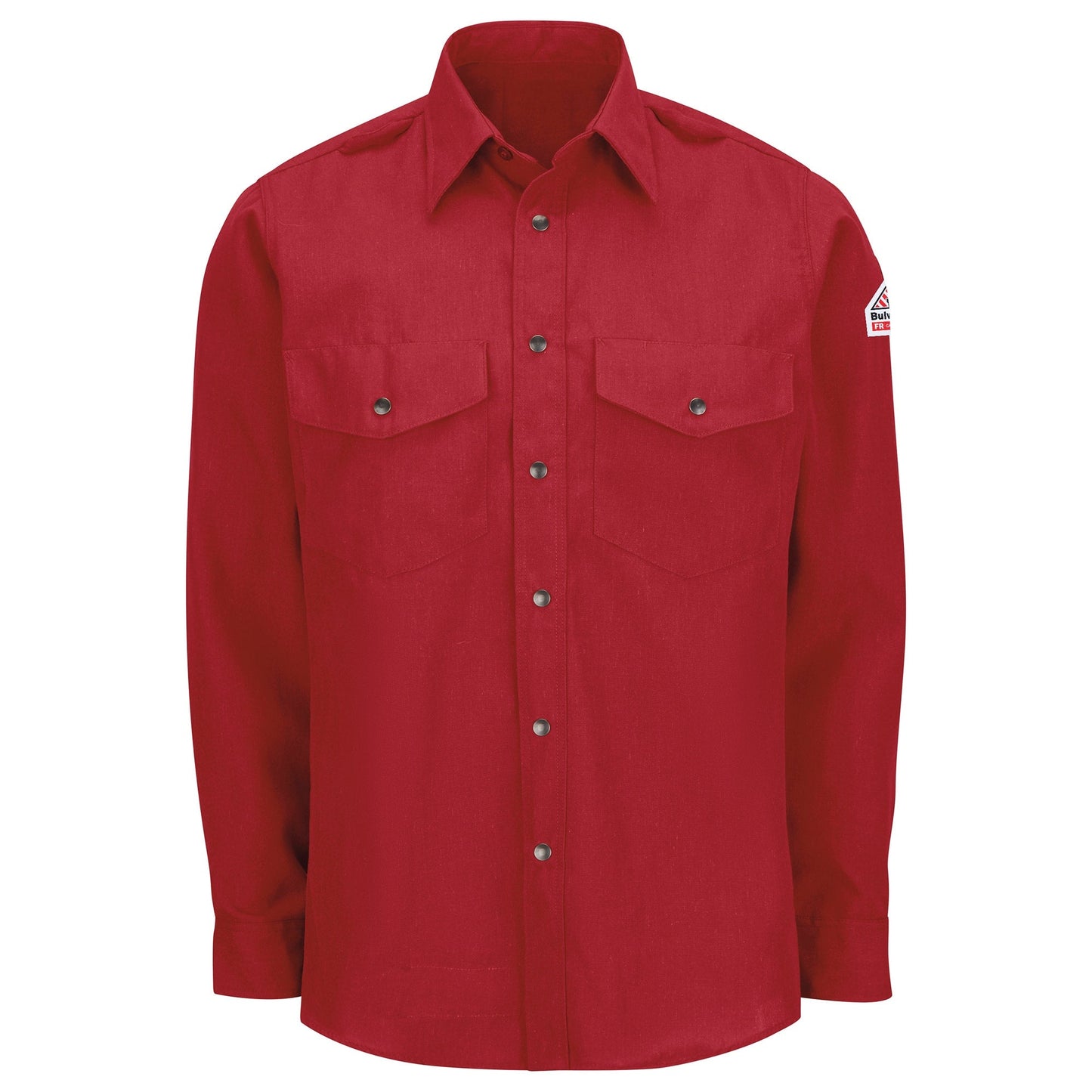 Navy Button Up Shirt - Bulwark FR - Lightweight Nomex