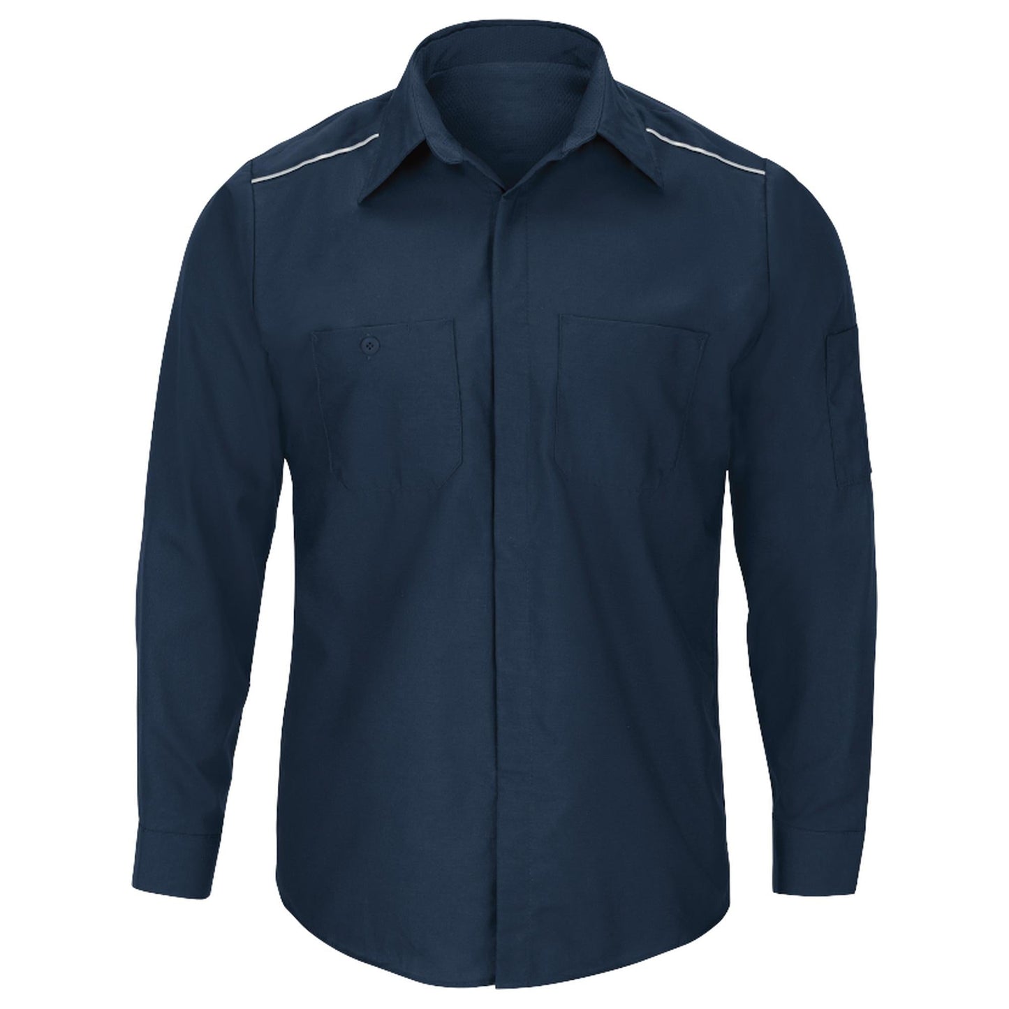 Charcoal Button Up Shirt - Red Kap - Breathable Fabric