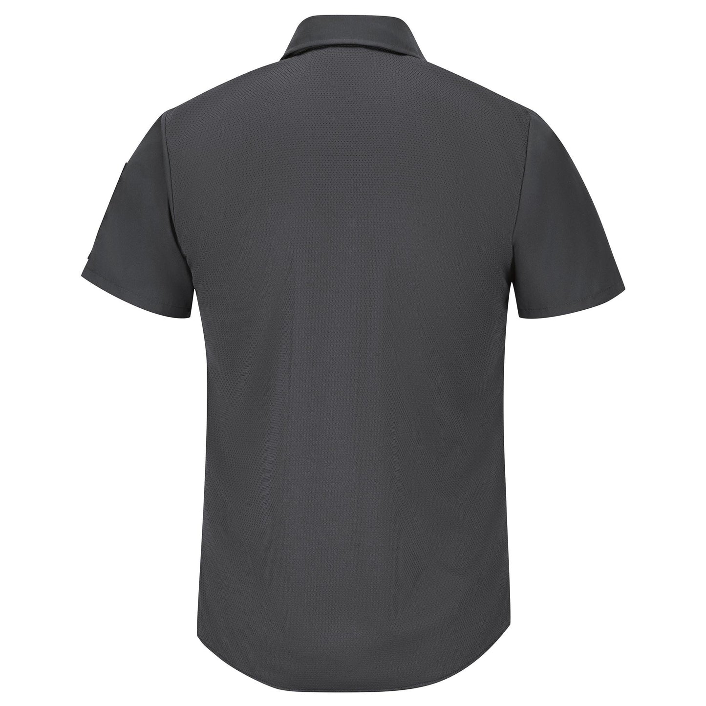 Charcoal Button Up Shirt - Red Kap - Short Sleeve