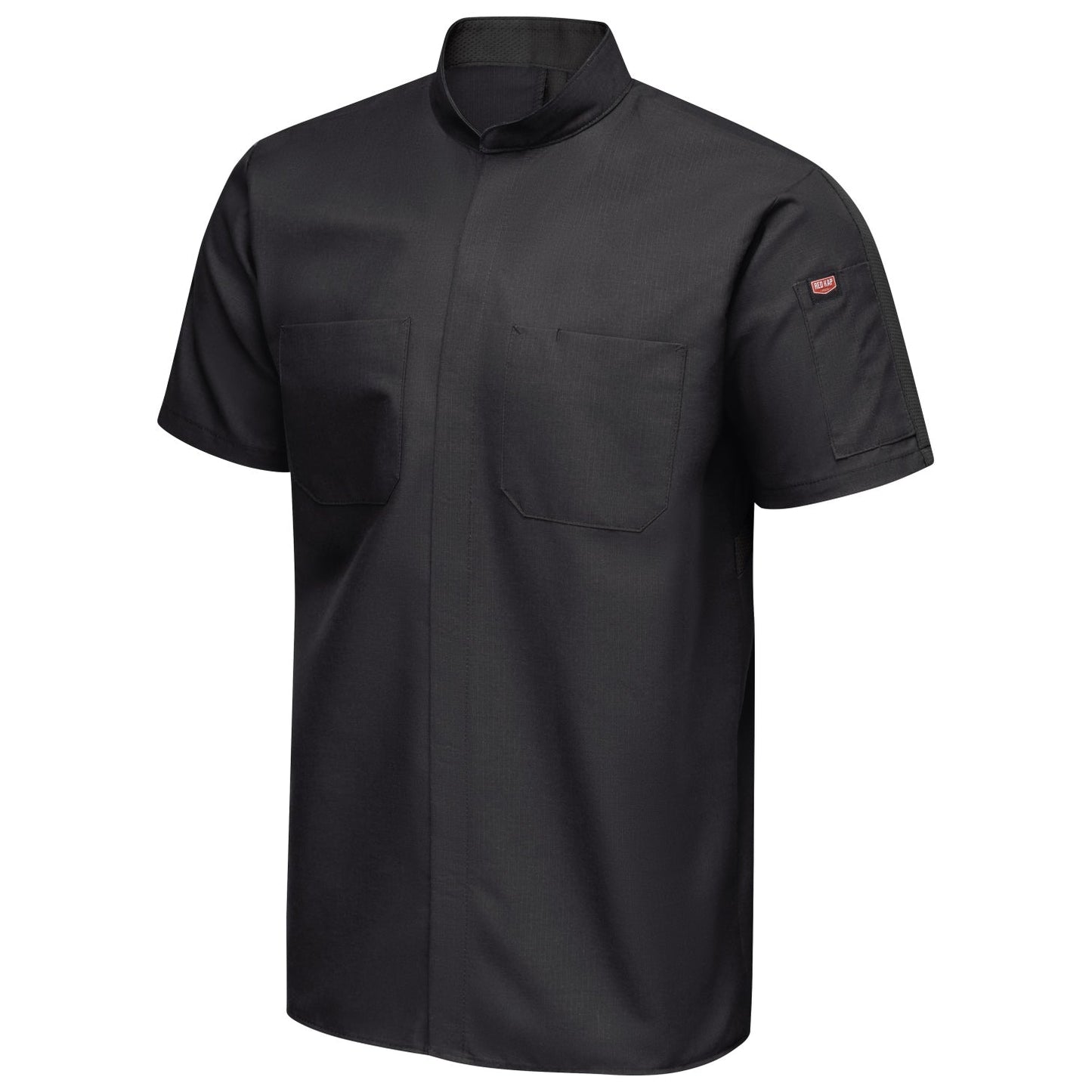 Black Button Up Shirt - Red Kap - Oilblok Technology