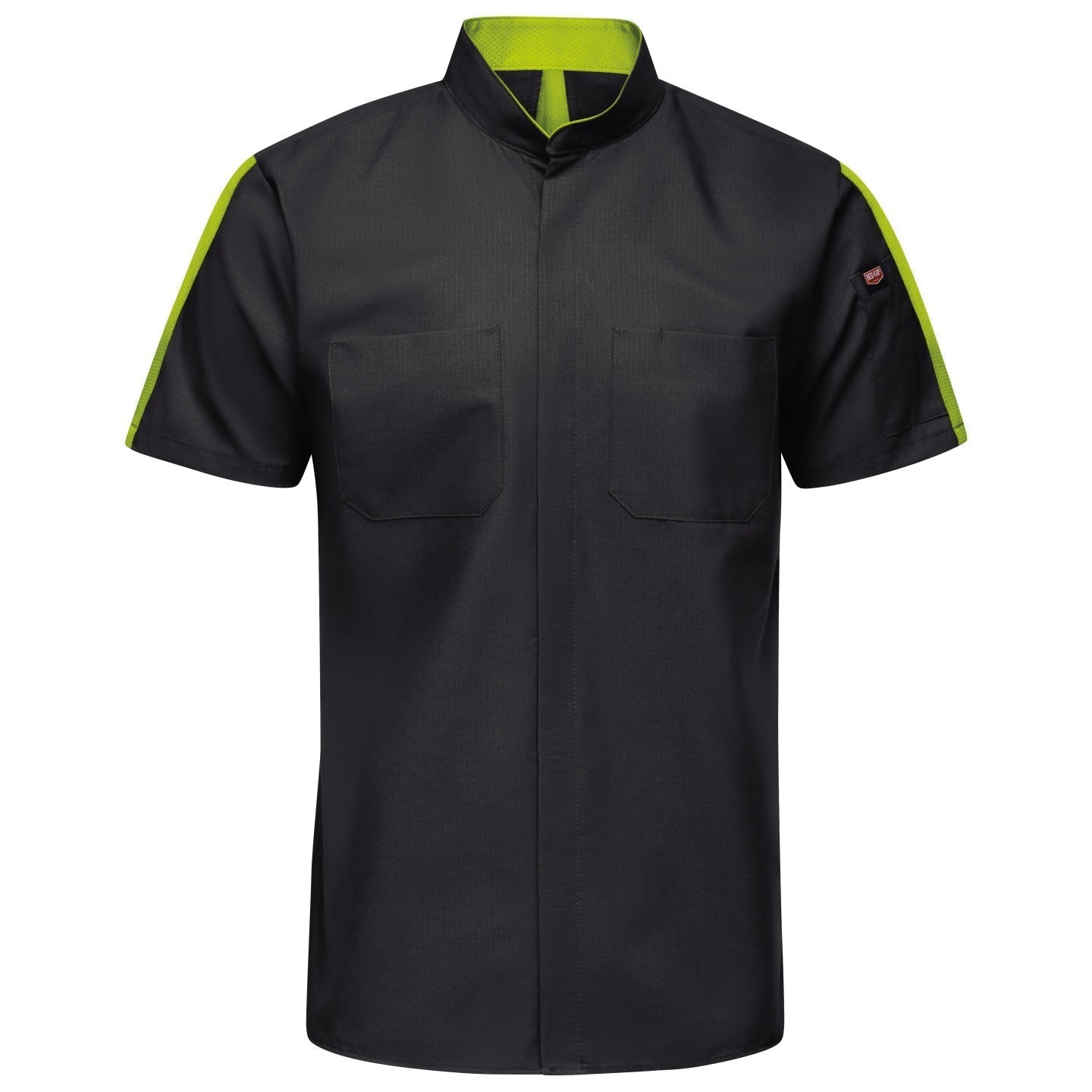 Black Button Up Shirt - Red Kap - Oilblok Technology