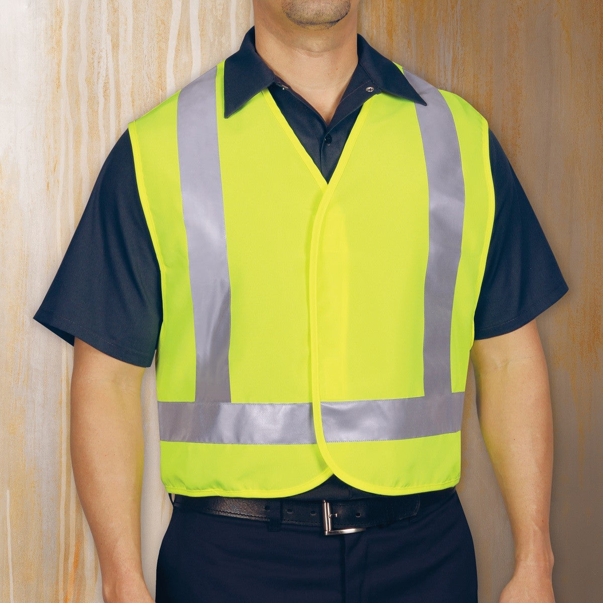 Yellow/Lime Safety Vests - Red Kap - High-Visibility